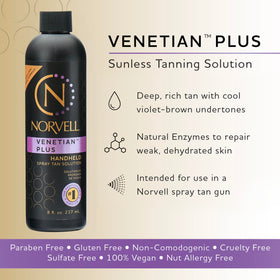 Close-up of Norvell bottle cap and label highlighting professional packaging