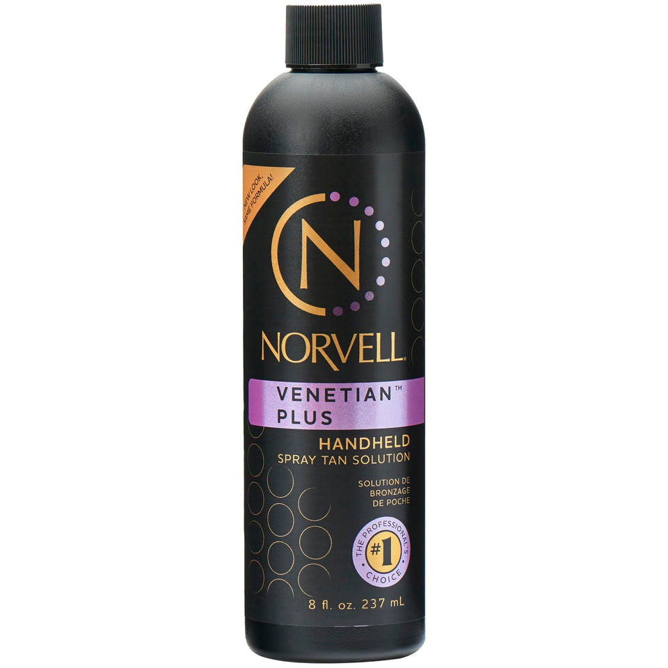 Norvell Venetian Plus front label showing product name and 8 fl oz benefit