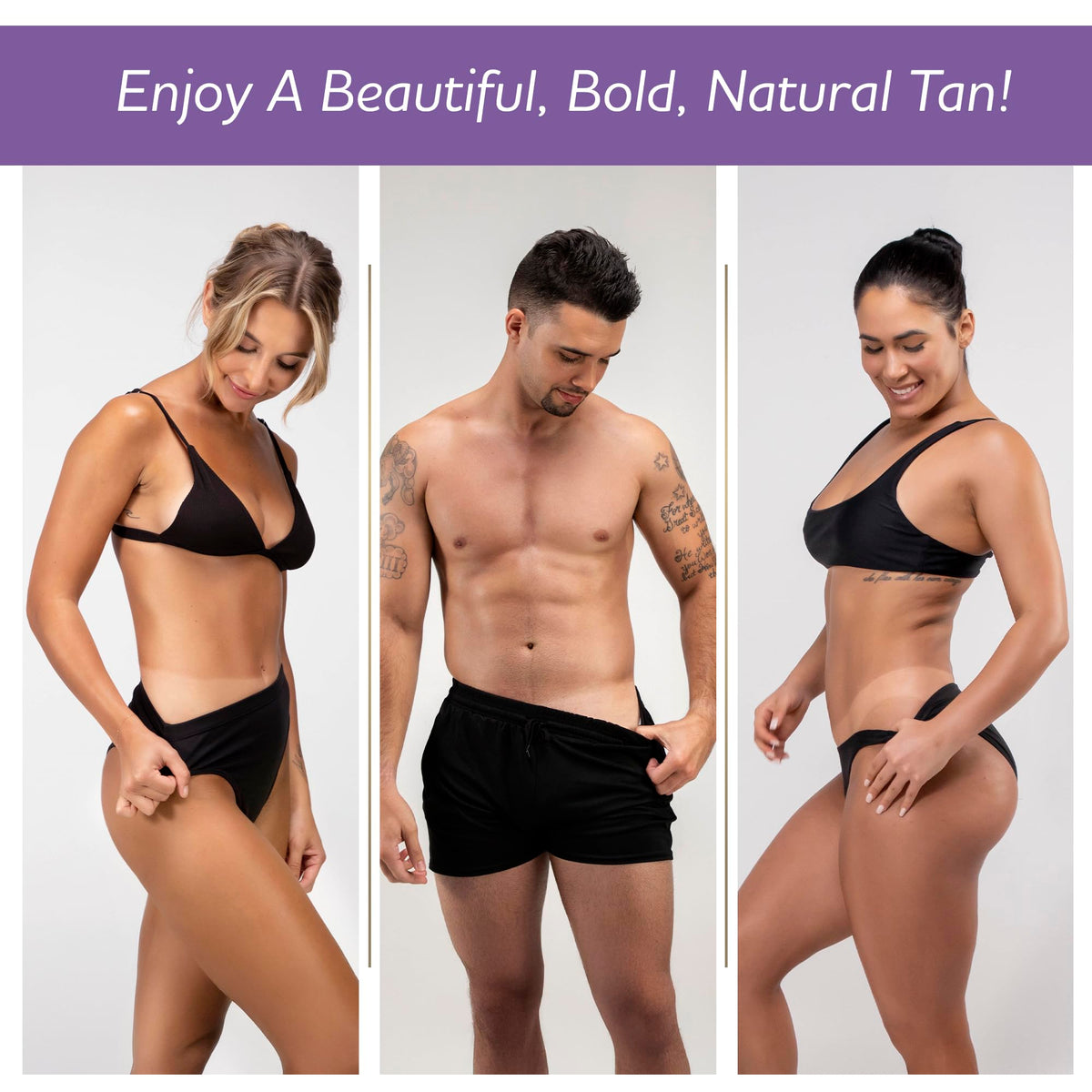 Spray tan gun applying Norvell Venetian Plus for even, streak-free coverage
