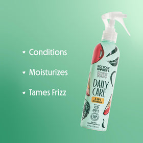 not your mother's zesty apple scent visual suggesting fresh-smelling hair