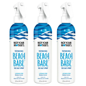 Not Your Mother's front packaging showing three 8 fl oz bottles and benefit of textured waves