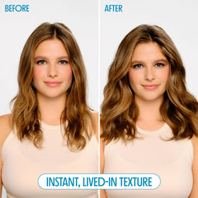 Not Your Mother's on model with beachy waves showing natural separation
