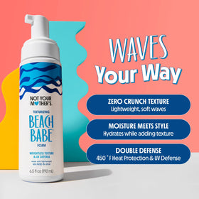 Not Your Mother's finished dry hair showing touchable beachy texture