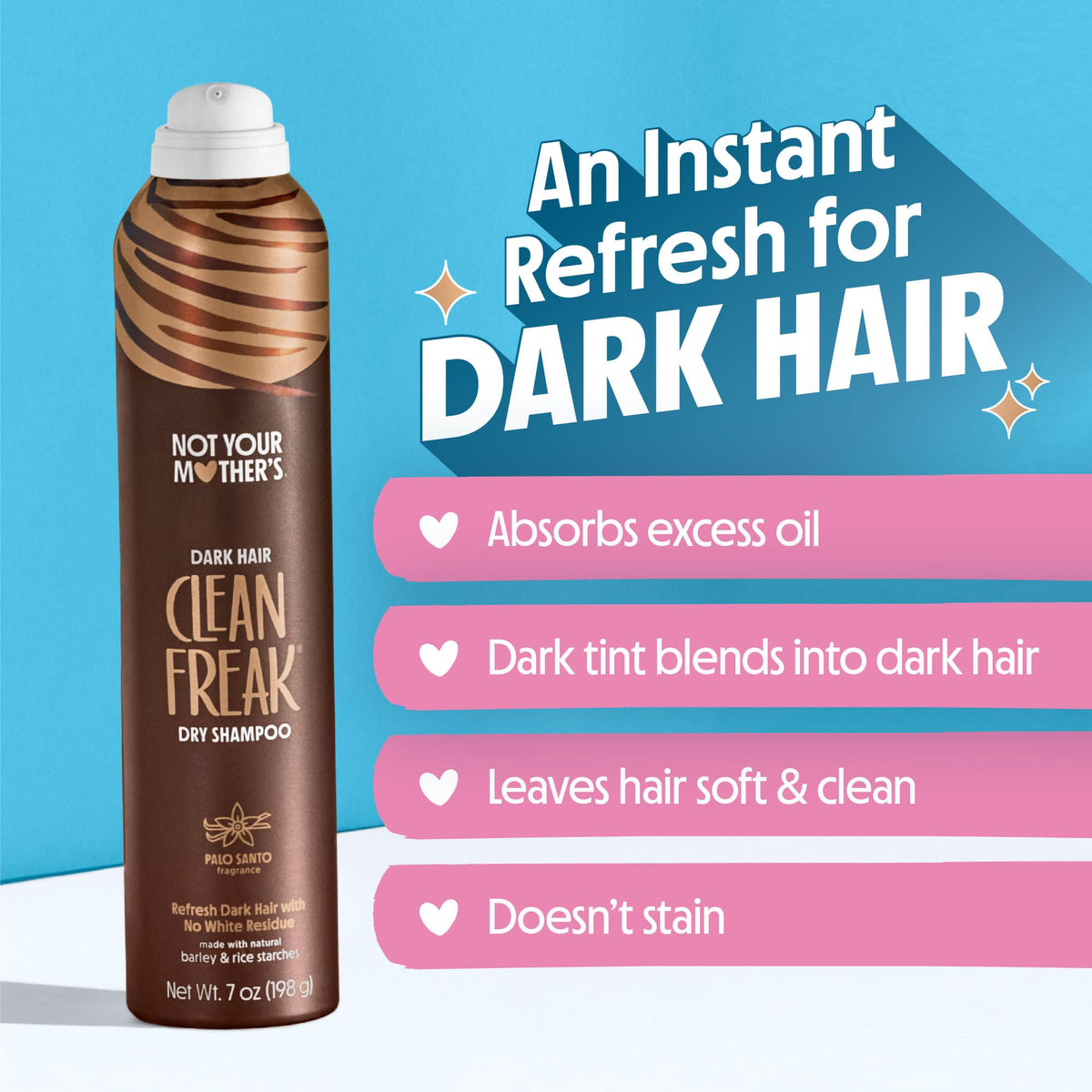 Not Your Mother's application on dark roots blending tint for invisible finish
