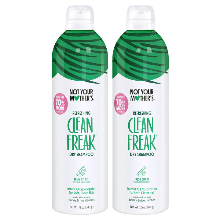 Not Your Mother's front packaging showing twin jumbo cans and benefits