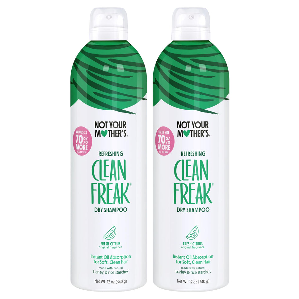 Not Your Mother's front packaging showing twin jumbo cans and benefits