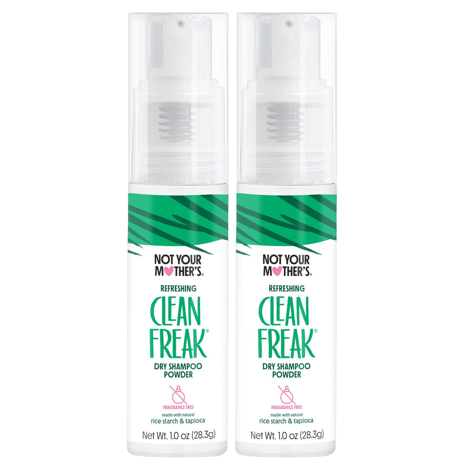 Not Your Mother's front packaging showing two 1 oz bottles and freshness