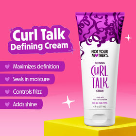 Not Your Mother's cream texture close-up showing creamy formula for moisture and shine