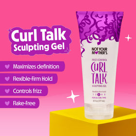 Not Your Mother's Rice Curl Complex visual with rice and amino acids ingredients
