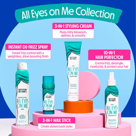 Not Your Mother's label close-up listing key ingredients and clean formula