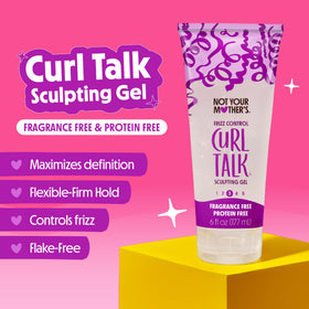 Not Your Mother's defining cream texture swipe showing creamy moisture