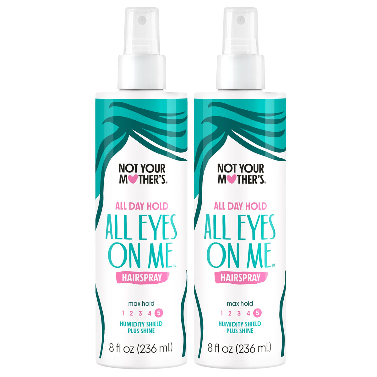 Not Your Mother's front packaging showing strong-hold label and size benefit