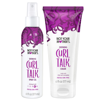 Not Your Mother's front packaging showing the Curl Talk 2-pack benefits