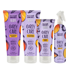 Not Your Mother's front-packaging 4-pack showing all four kids curl products and benefits
