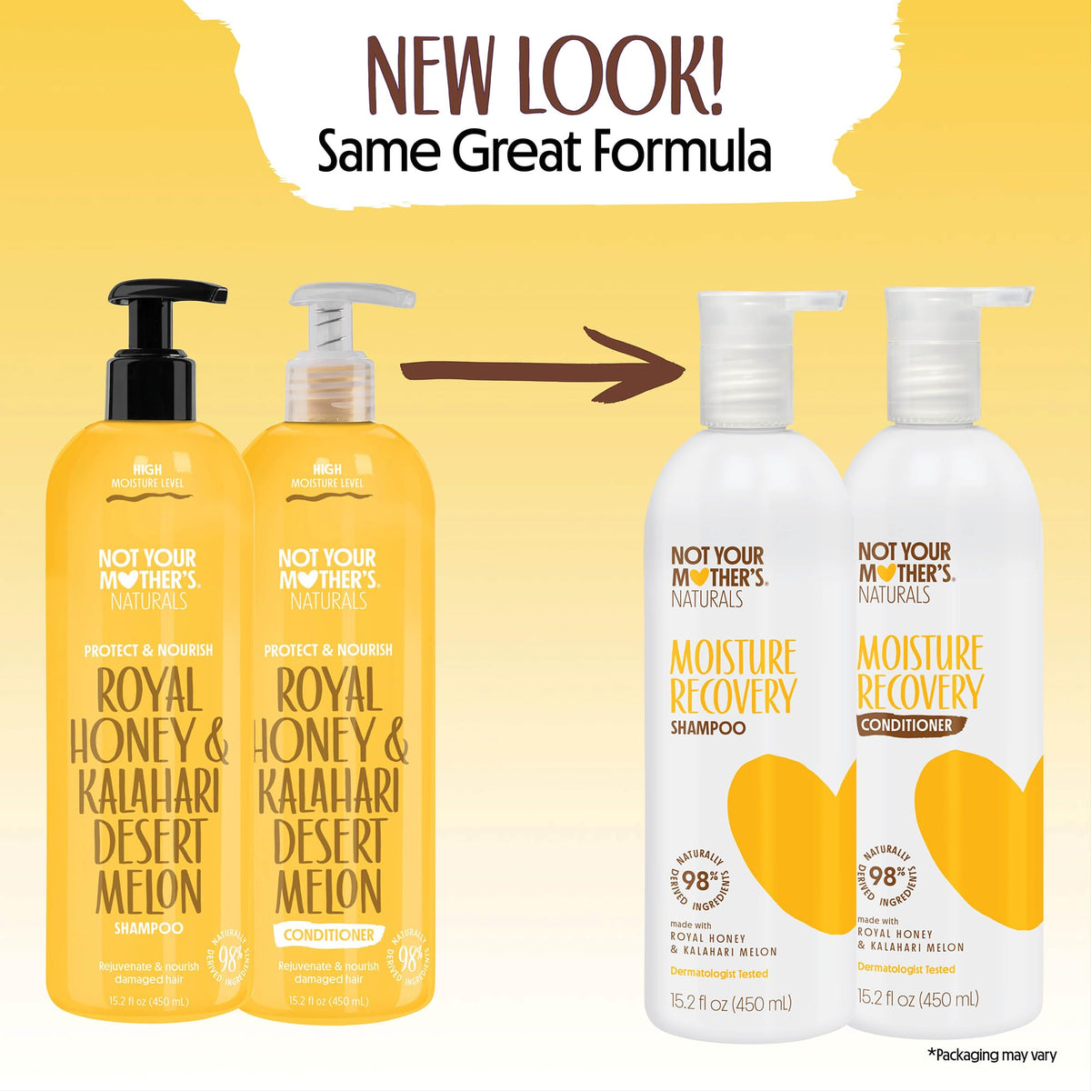 Not Your Mother's royal honey ingredient detail boosting nourishment