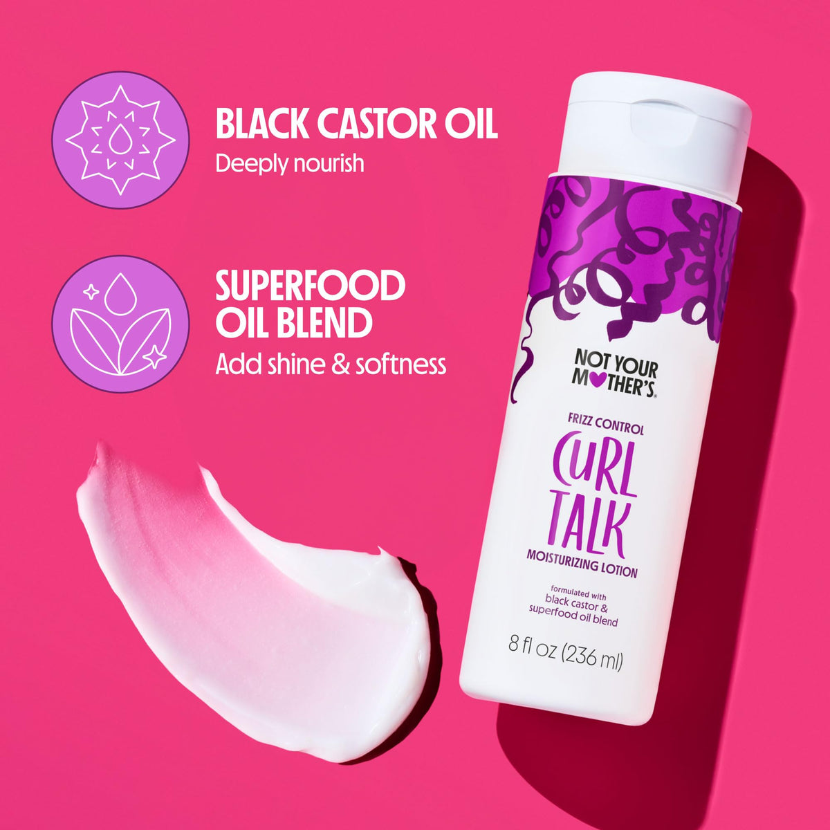 Not Your Mother's Rice Curl Complex ingredient visual boosting curl retention
