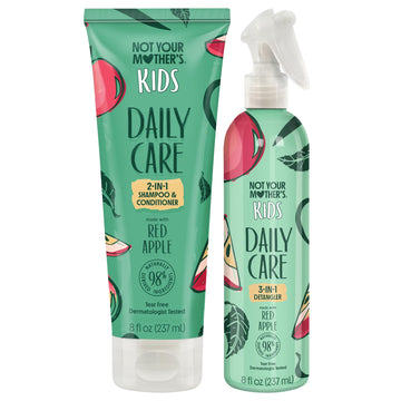 Not Your Mother's front packaging showing 2-in-1 shampoo conditioner with zesty apple scent