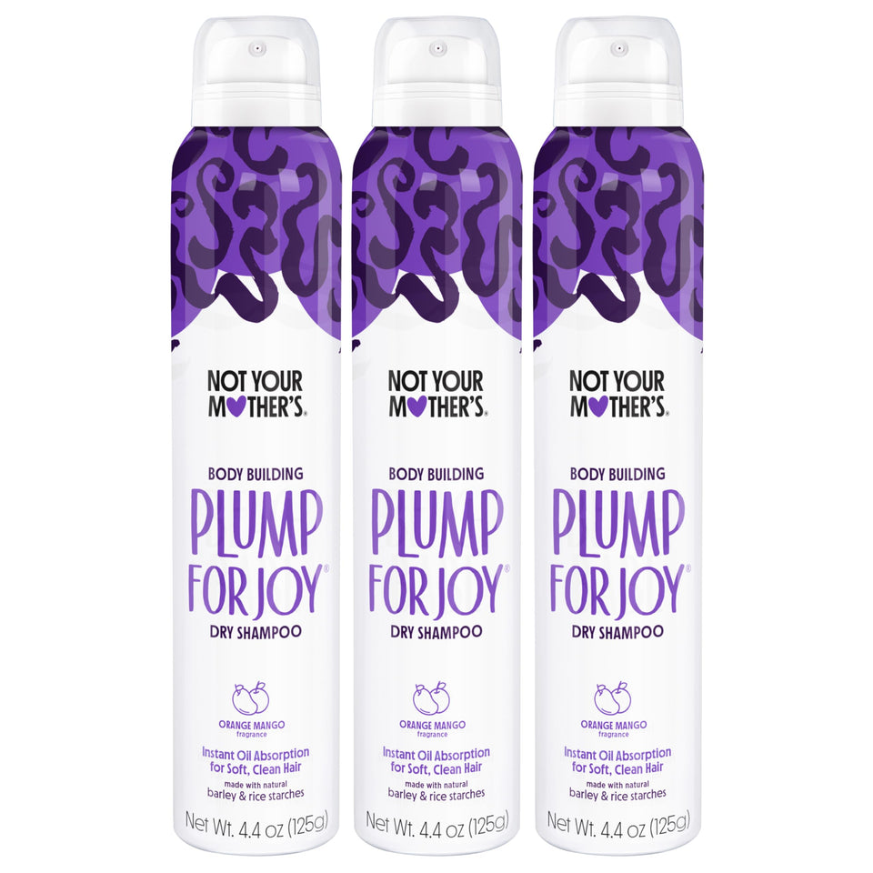 Not Your Mother's front packaging showing 4.4 oz can and orange mango scent benefit