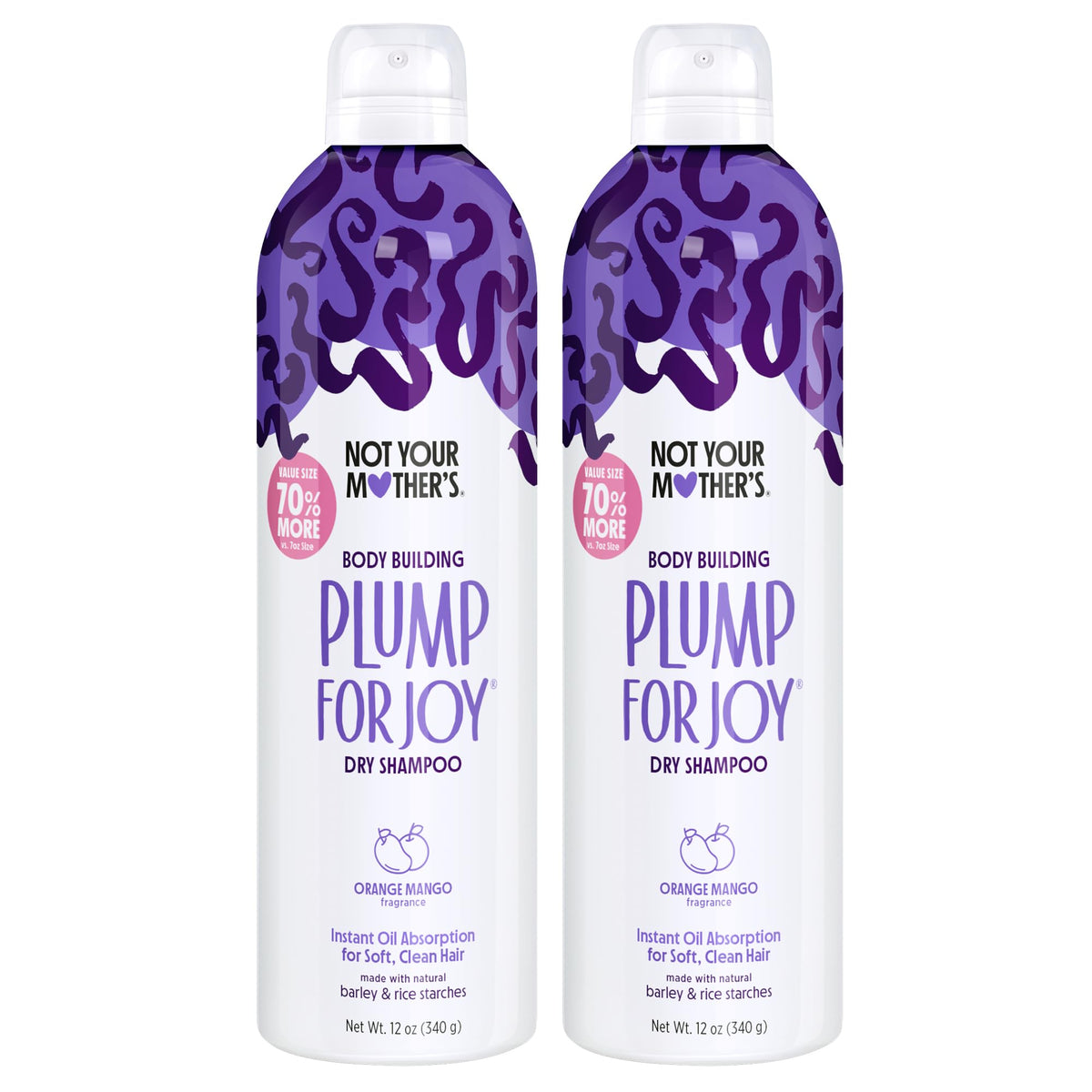 Not Your Mother's side label with ingredients and vegan cruelty-free benefits visible