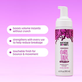 Not Your Mother's root spray nozzle close-up for targeted lift and effortless application