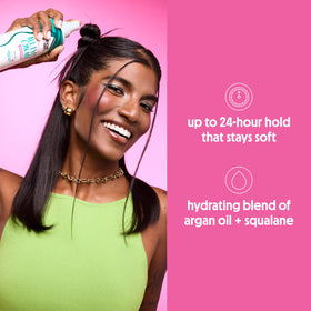 Not Your Mother's argan oil texture image showing shine-enhancing benefit