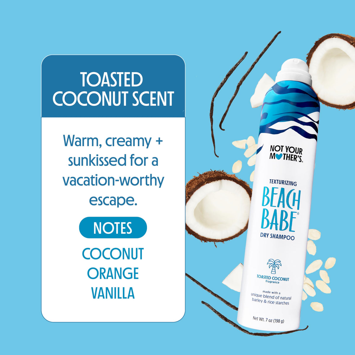 Not Your Mother's spray in use on roots demonstrating instant refresh benefit