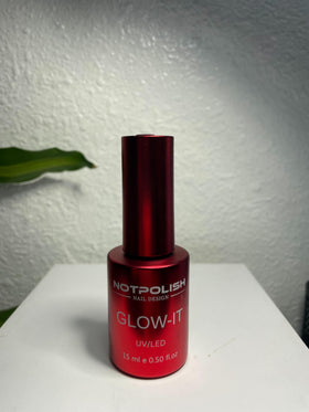 Notpolish brush detail displaying smooth applicator for even, streak-free top coat application