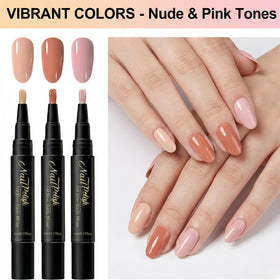 NovaCharm finished manicure on model showcasing natural look and salon feel