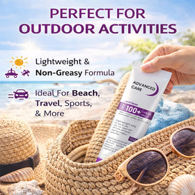 NovaCharm 80g tube in hand showing compact size for on‑the‑go reapplication