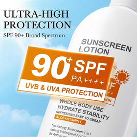 NovaCharm sunscreen texture close-up highlighting lightweight absorbent feel