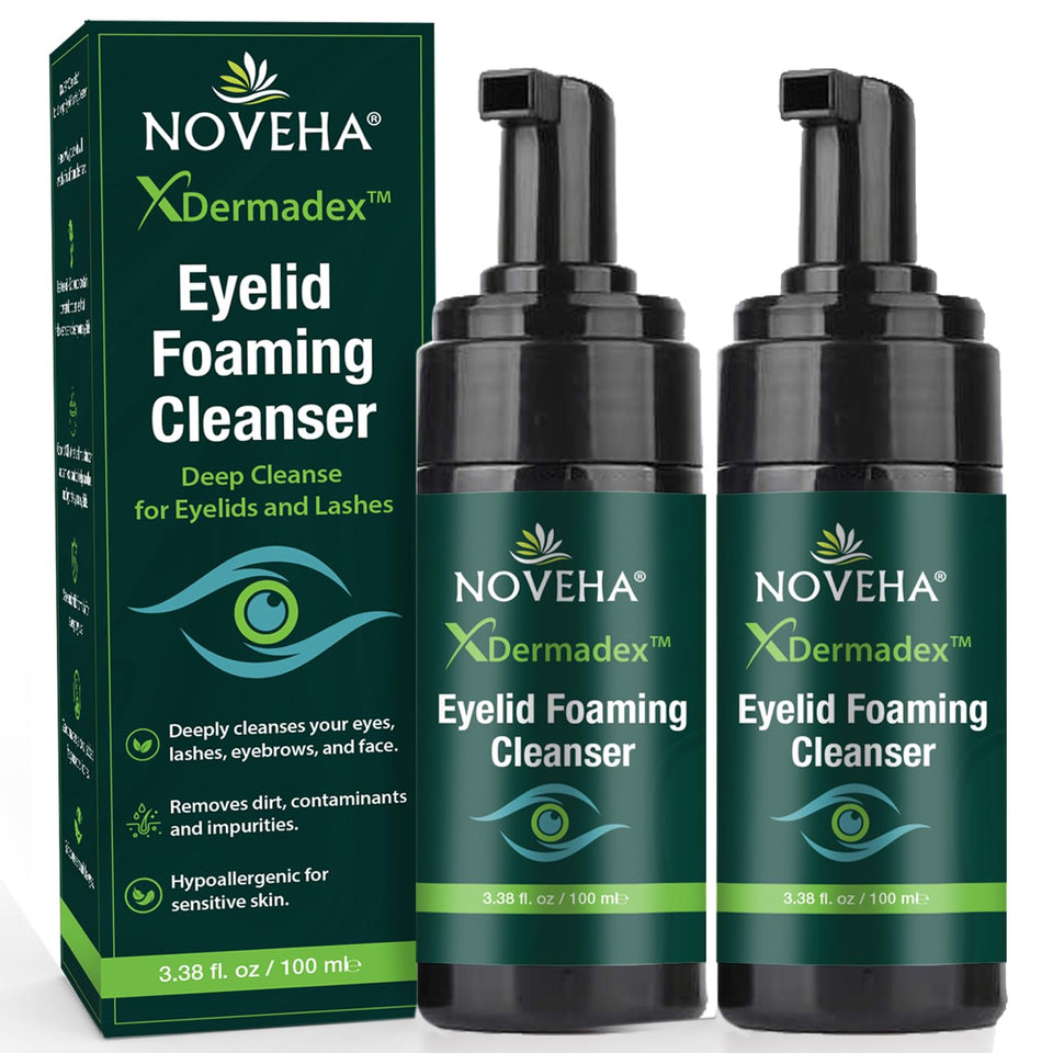 NOVEHA front packaging showing bottle and branding for easy identification and care