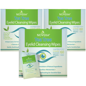 NOVEHA front packaging showing 180-count supply and branding benefits