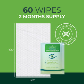 NOVEHA individual sachet pack, single-use hygiene and easy portability