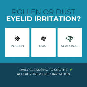 NOVEHA individually wrapped eyelid wipe for hygienic portability