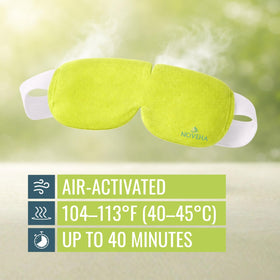 NOVEHA mask in hand to show scale and easy portability