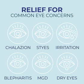 NOVEHA wipes in a travel bag demonstrating on-the-go eye care