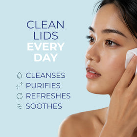 NOVEHA wipe texture close-up highlighting soft weave for gentle cleansing