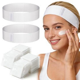 Noverlife front packaging showing 100 disposable headbands and quantity benefit