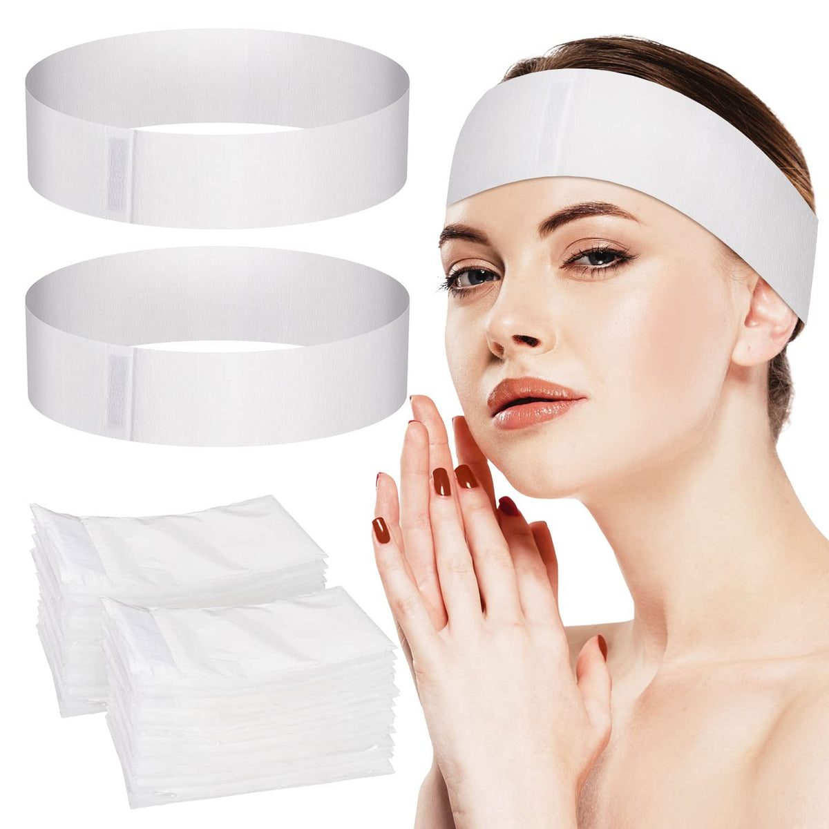Noverlife headband in spa lifestyle scene indicating professional use benefit