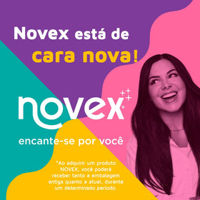 NOVEX keratin serum texture close-up illustrating rich hydrating formula