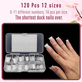 NOVO OVO clear soft-gel primer on tip edge for easier bonding and durability