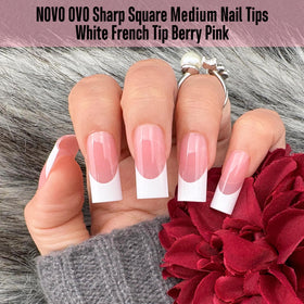 NOVO OVO close-up of medium sharp square tip highlighting texture