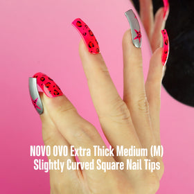 NOVO OVO close-up of thick free edge showing extra durability and chip resistance