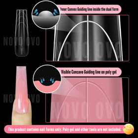 NOVO OVO inner convex guiding lines close-up, improving apex placement and easier filing