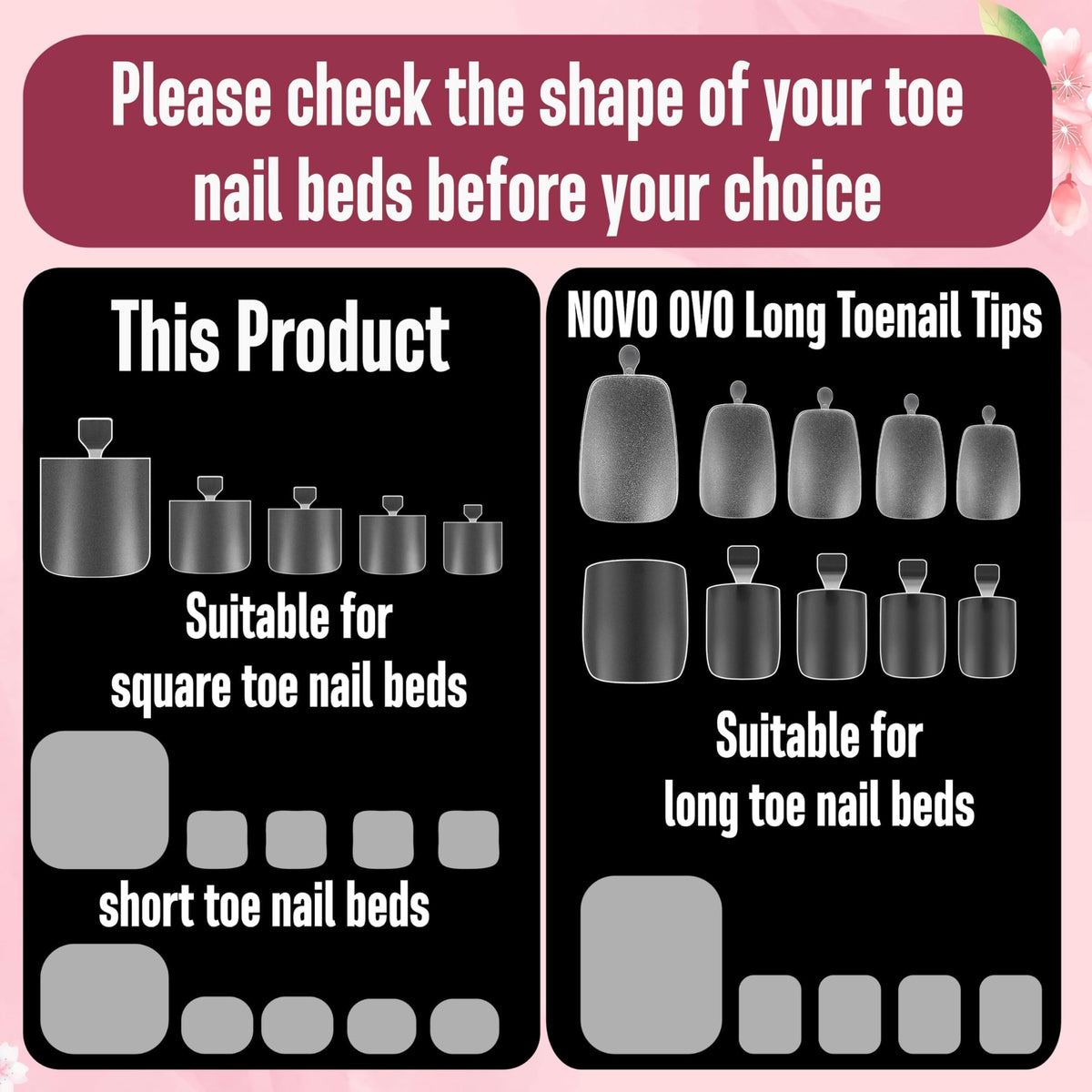 NOVO OVO tip beside foot for scale showing fit and customization potential