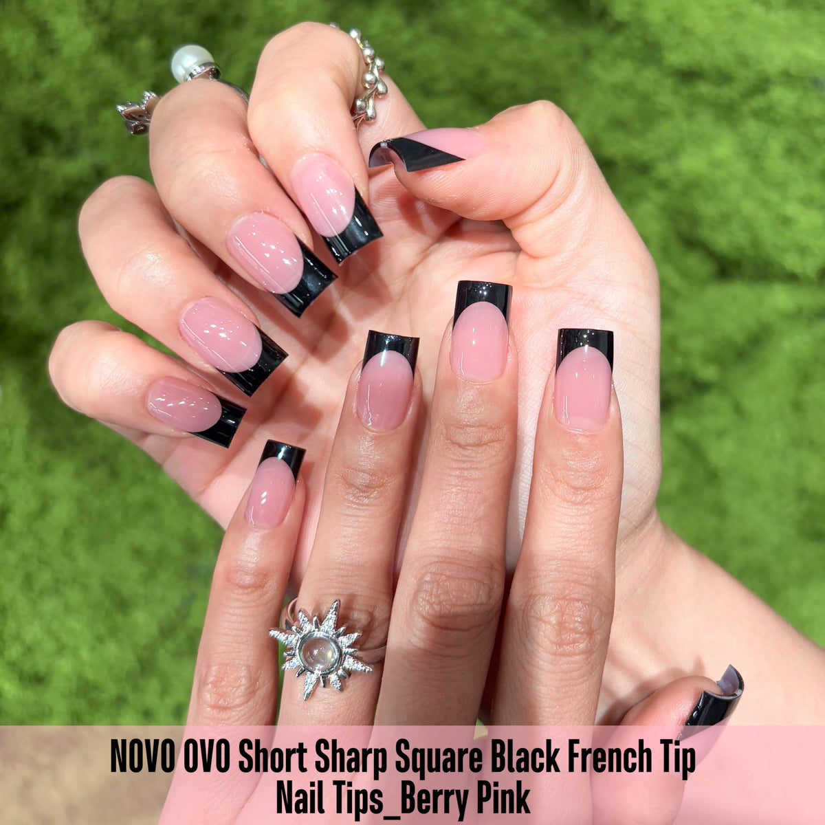 NOVO OVO pre-filed cuticle edge close-up for easy application and neat fit