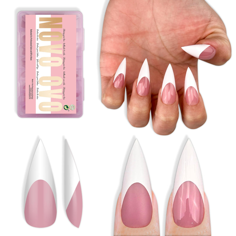 NOVO OVO front packaging and sheet view showing 160 pieces and sizes