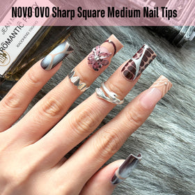 NOVO OVO full-cover tip side profile highlighting thick free edge strength