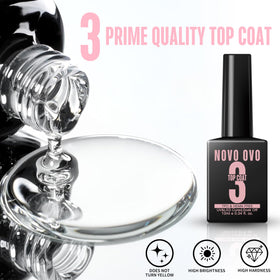 NOVO OVO pouring gel texture to show thick consistency for strong adhesive build