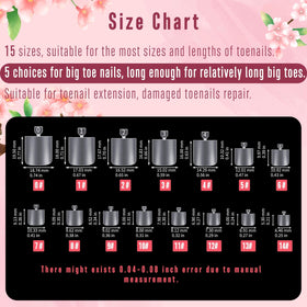 NOVO OVO toes with applied press-on tips illustrating polished look and convenience